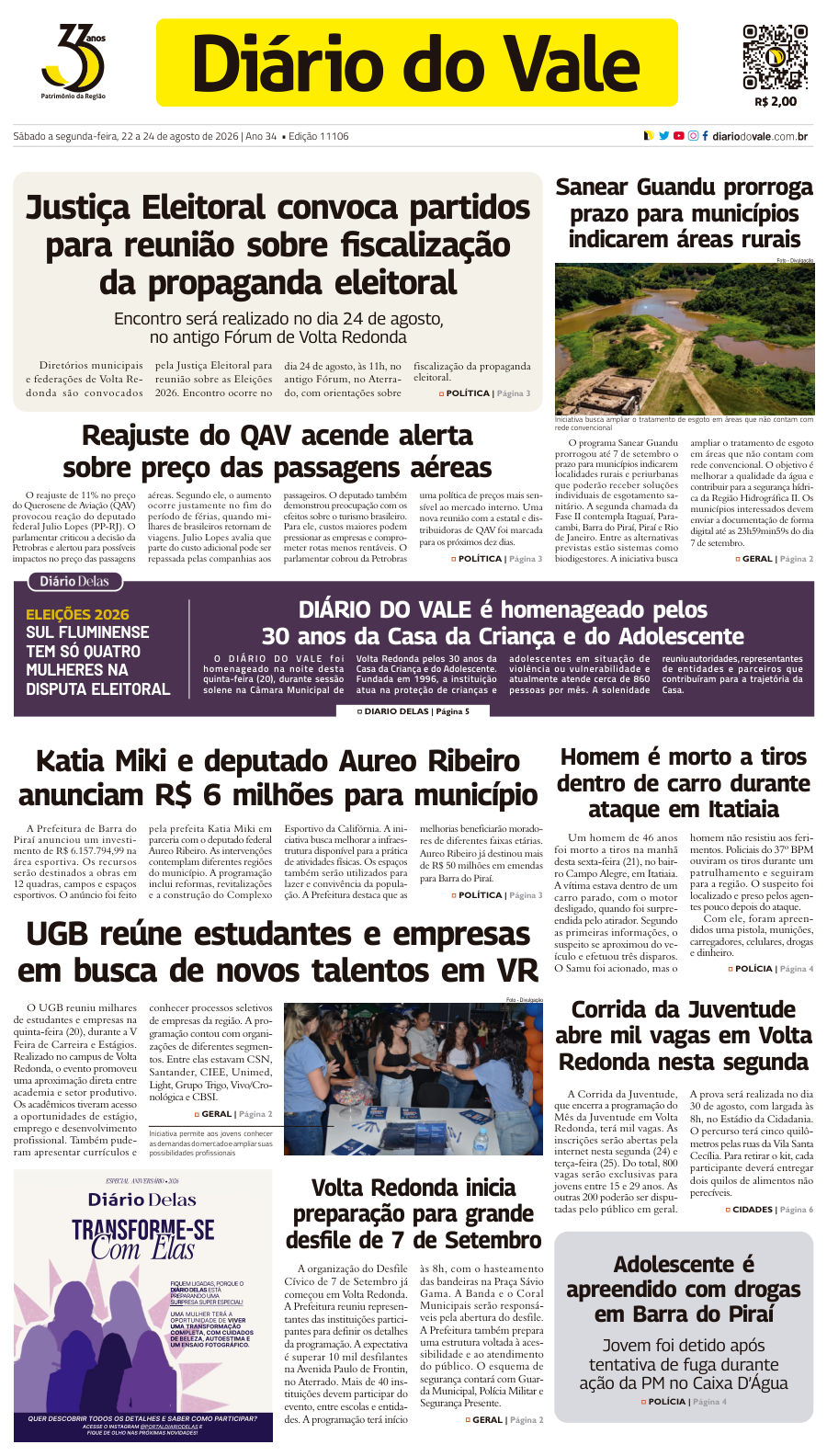 Capa da edição 11.106