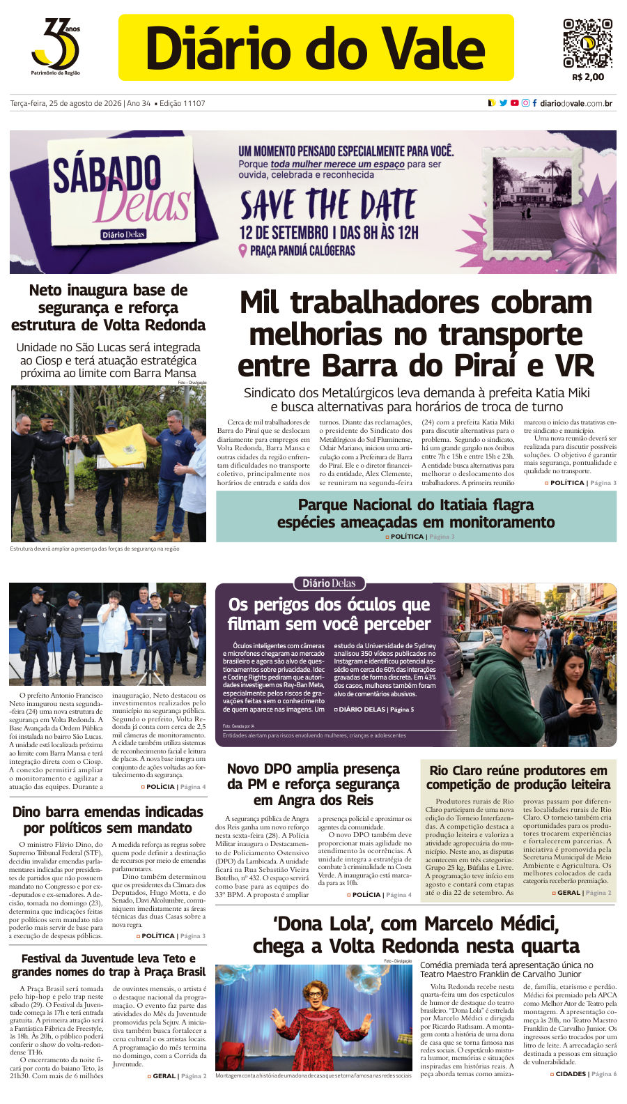 Capa da edição 11.107