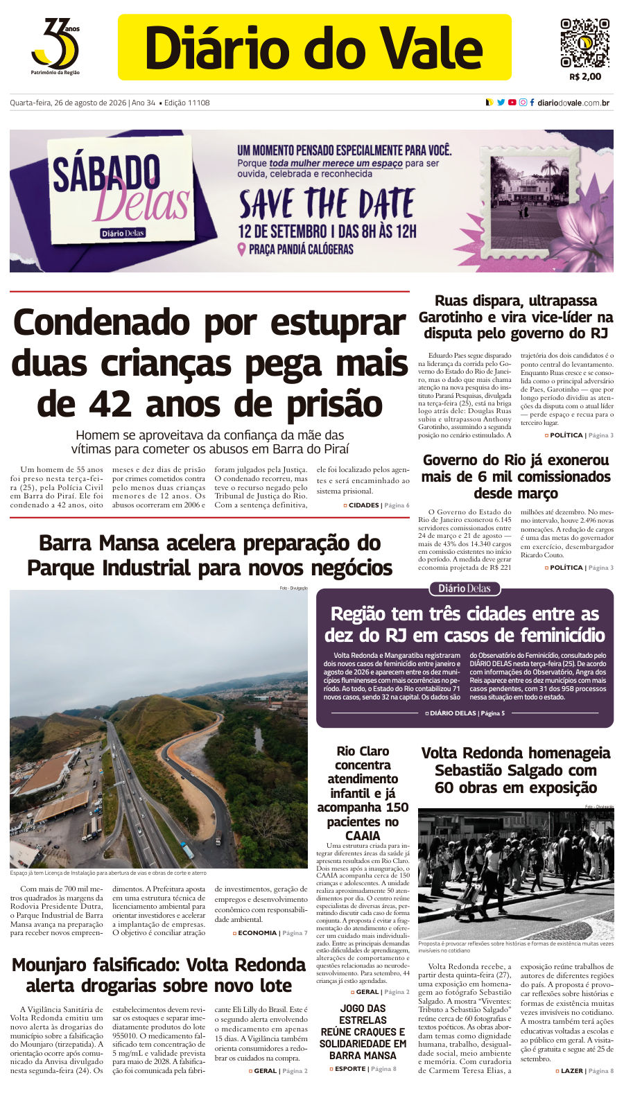 Capa da edição 11.108