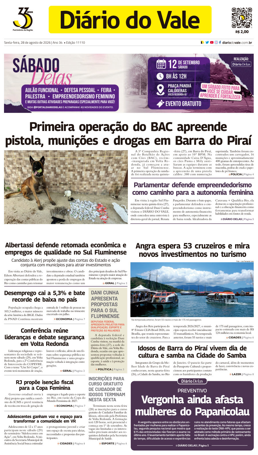 Capa da edição 11.110