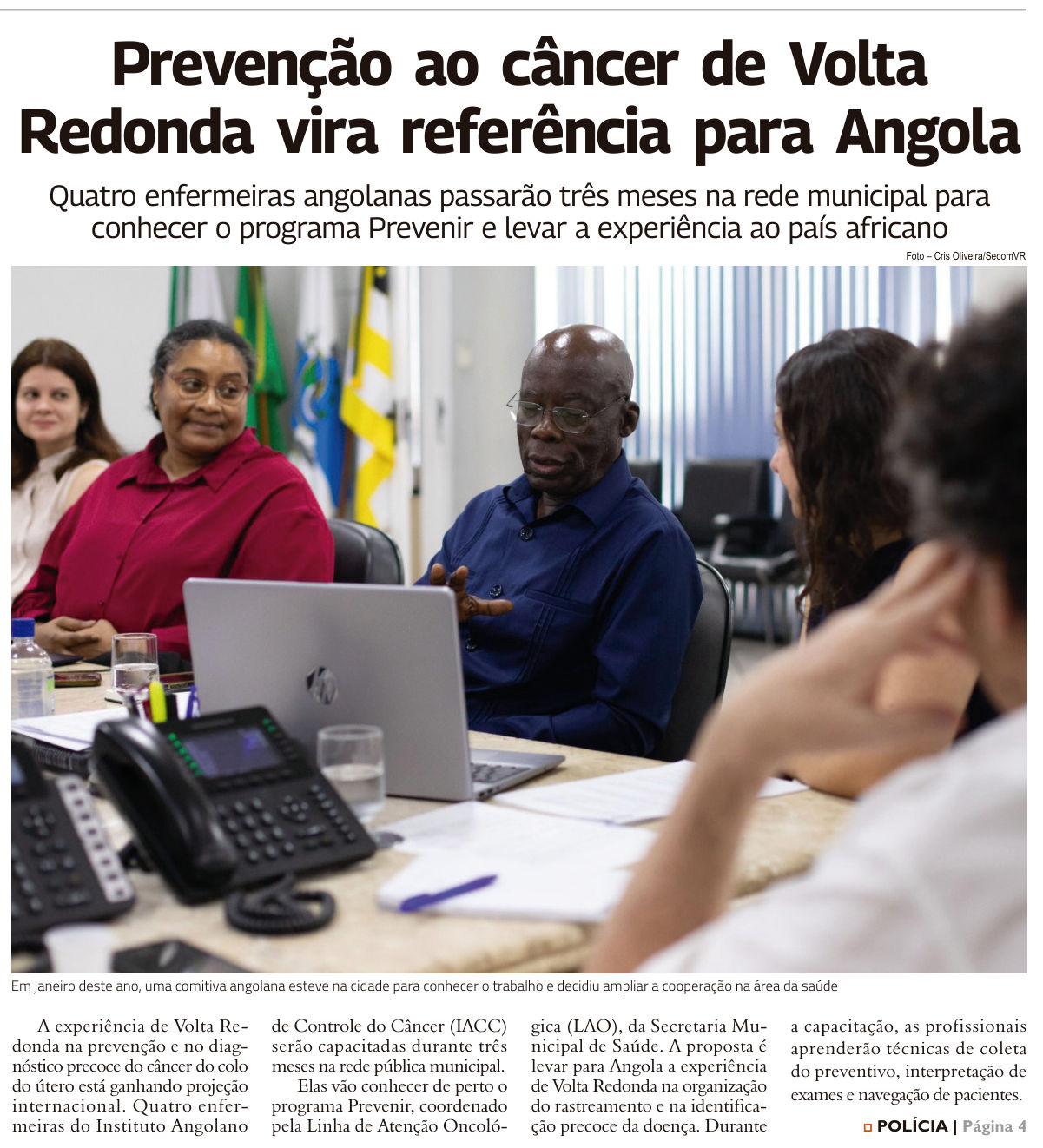Recorte da página 1 da edição 11.113