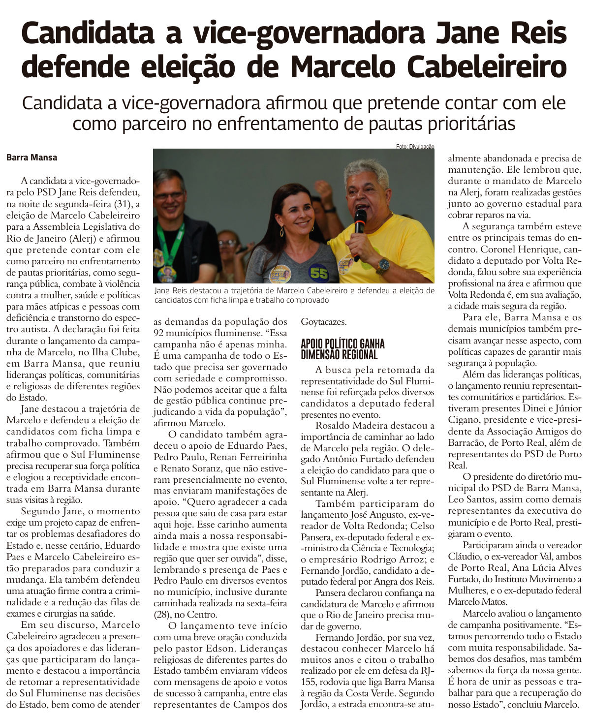 Recorte da página 3 da edição 11.113