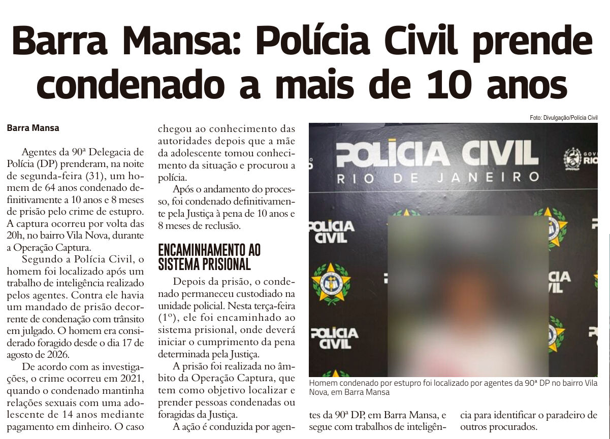 Recorte da página 4 da edição 11.113