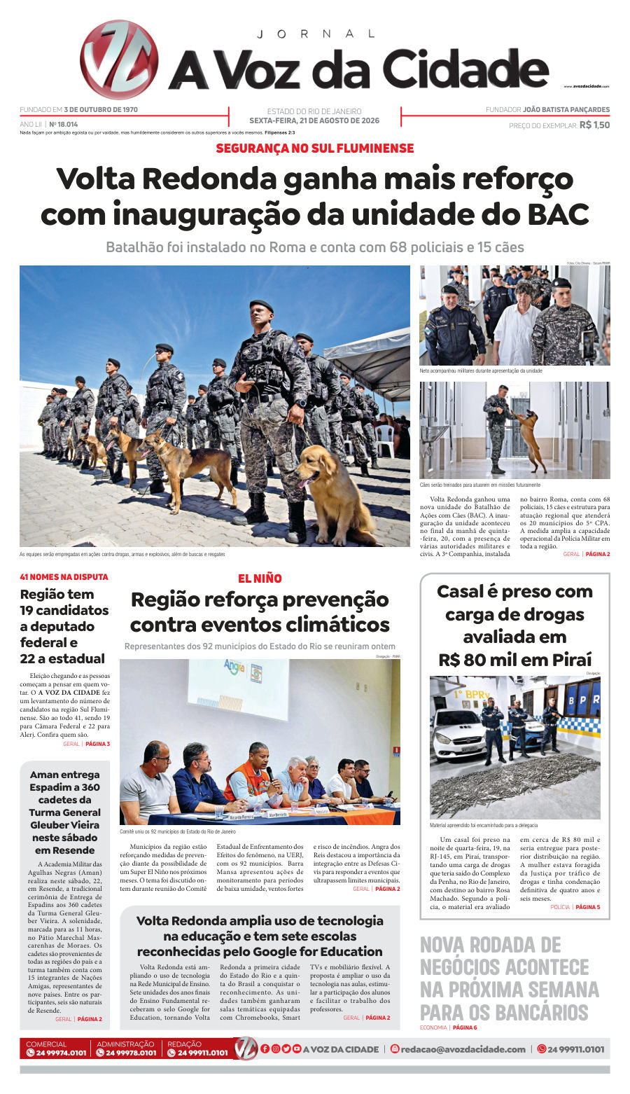 Capa da edição 18.014