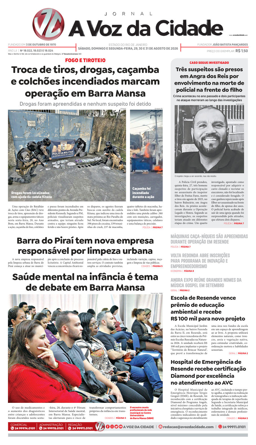 Capa da edição 18.022