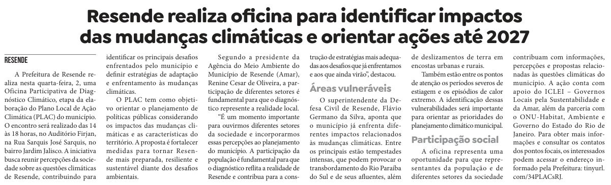 Recorte da página 2 da edição 18.026