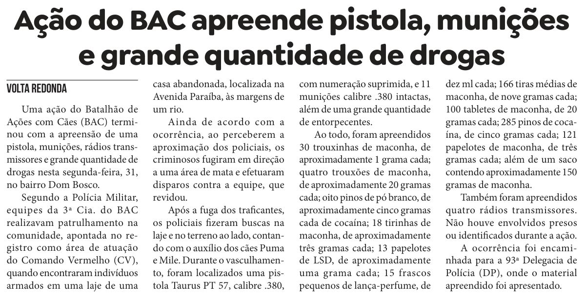 Recorte da página 7 da edição 18.026
